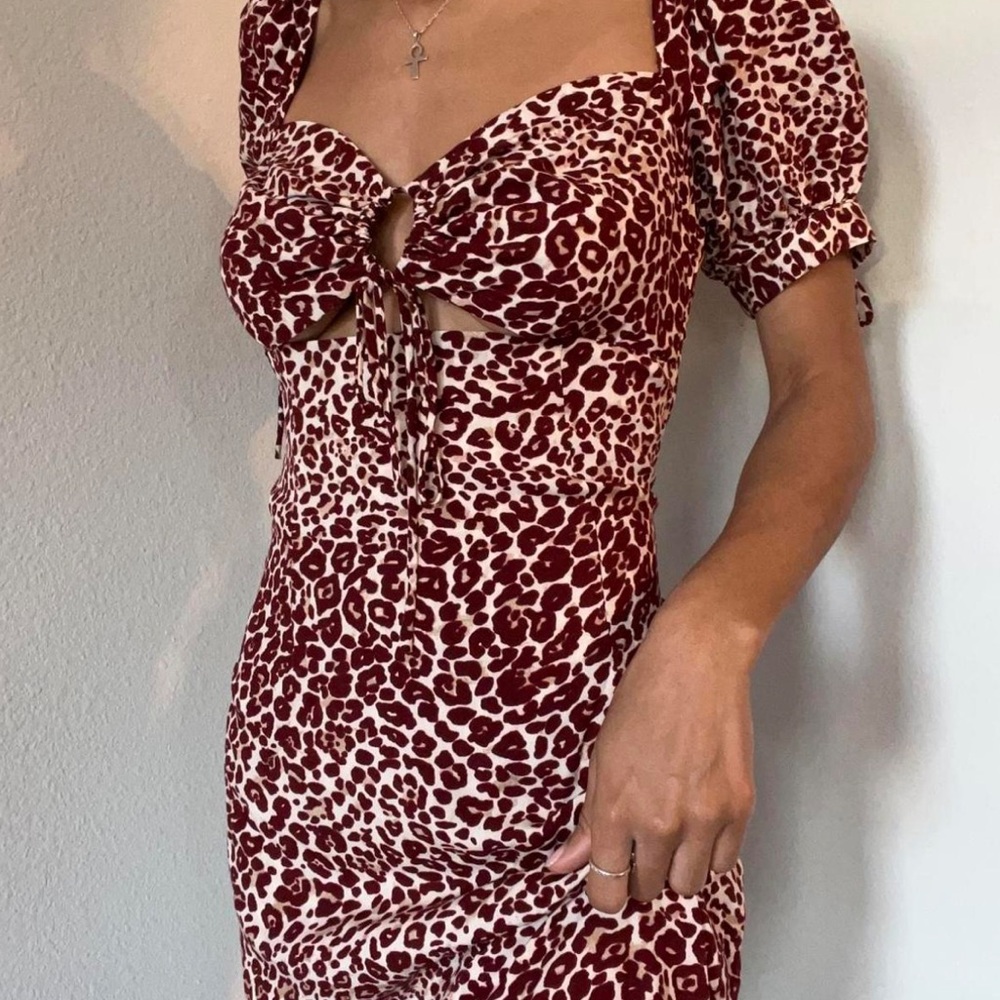 Urban Outfitters Eggie NWT Animal Print Dress - XL
